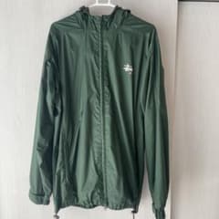 Stussy ナイロンジャケット グリーン Lサイズ - メルカリ