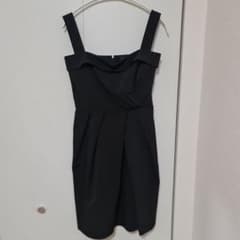 FOXEYＮＥＷＹＯＲＫ40黒のノースリーブワンピースのサムネイル