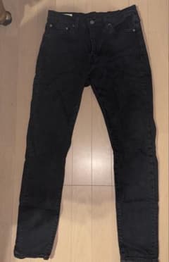 Levi's リーバイス ブラックデニムパンツ W30 L32のサムネイル