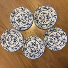 翠泉 ORIENT BLUE オリエントブルー プレート 5枚セットのサムネイル