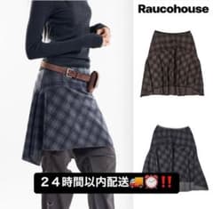 Raucohouse チェック スカートのサムネイル