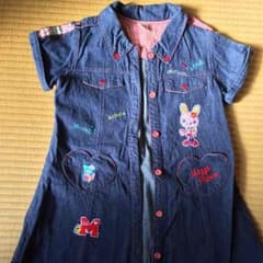 まいまい様専用 メゾピアノ デニムワンピースのサムネイル