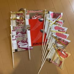 ゴルフコンペ用フラッグとコンペシールのサムネイル