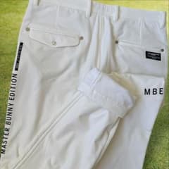 裏起毛　蓄熱　防寒　マスターバニー　パンツ　白　L〜XL相当 暖パン　極美品　5
