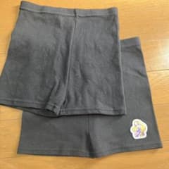 アンダーパンツ　新品未使用　105cm　ラプンツェル　無地2枚セット　1分丈