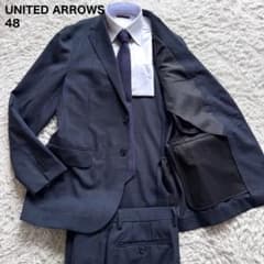 【美品】ユナイテッドアローズ スーツ セットアップ グレンチェック L 極美品 ユナイテッドアローズ ビジネス スーツ セットアップ グレン