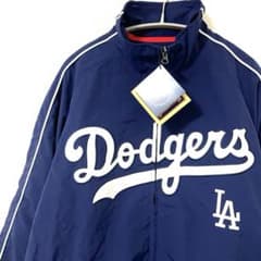 MLB ドジャース パイピングナイロンブルゾン トラックジャケット