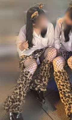 ヒョウ柄猫 コスプレ セットのサムネイル