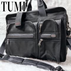 TUMI ビジネスバッグ 2way 2層 マチ拡張 黒 廃盤品 26141D4 - メルカリ