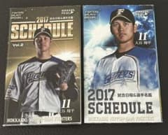 大谷翔平 2017 北海道日本ハムファイターズ スケジュール セット