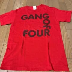 00's GANG OF FOUR バンドTシャツ レッドのサムネイル