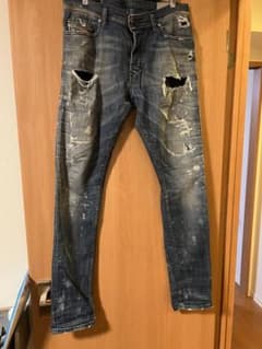 DIESEL TEPPHAR ダメージ加工 デニムパンツのサムネイル