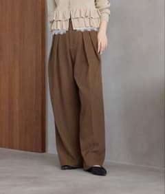 【gemeil】 タックワイドパンツのサムネイル