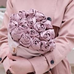 Barabelle バラベル 花束バッグ ピンク　薔薇のサムネイル