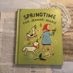 1955年ビンテージ可愛い挿絵の絵本 洋書 古書 児童書ジャンク