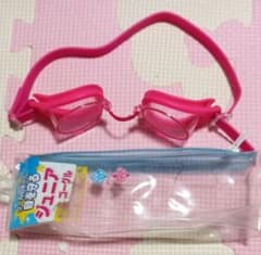 ジュニア用 スイミングゴーグル ピンクのサムネイル