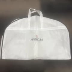 1615 MONCLER モンクレール ガーメントバッグ ホワイト 純正 - メルカリ