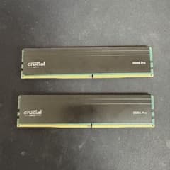 Crucial DDR4 Pro メモリ 3200 32GB 16GB×2のサムネイル
