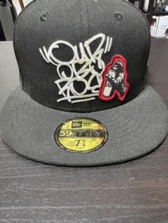 New Era 59FIFTY グラフィティキャップ 7 1/8 黒のサムネイル
