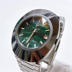 RADO ラドー Brown Tiger グリーン 時計 ヴィンテージ ♯519 RADO ラドー Brown Tiger グリーン 時計 ヴィンテージ ♯519 - メルカリ