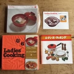 レディースクッキング 6 スープと汁もの 料理カード　昭和レトロ　70年代のサムネイル