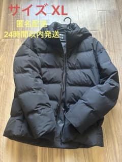 UNIQLO メンズ シームレスダウンパーカ XL ブラックのサムネイル