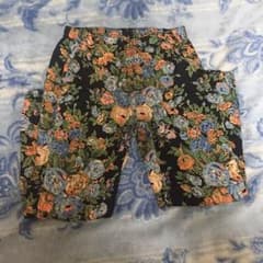 Supreme flower pants black Mのサムネイル