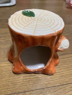 切り株　ハムスター陶器ハウスのサムネイル