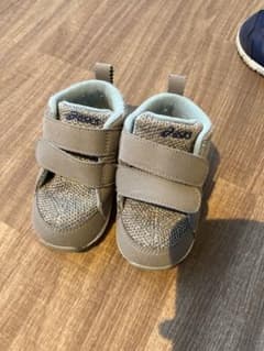 アシックス コンフィ　Baby MC グレー　14センチのサムネイル