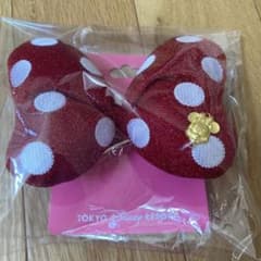 ミニー　水玉　ヘアピンのサムネイル