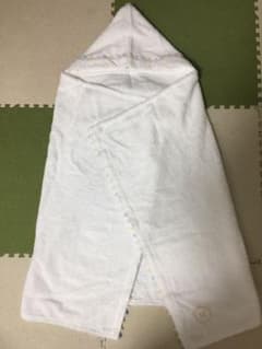 fillot de bebe reduction 無撚糸フード付きバスタオルのサムネイル