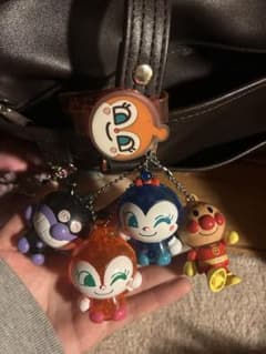 アンパンマン フィギュア型キーホルダー 4個セットのサムネイル