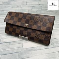 極美品 62 LOUIS VUITTON ルイヴィトン 長財布 二つ折り dr8 - メルカリ