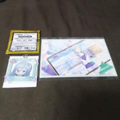 プロセカ　日野森雫　アクリルキーホルダー　特典ポストカードのサムネイル