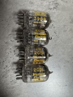 Western Electric 2C5I 396A 4本セット Western Electric 2C5I 396A 4本セット - メルカリ