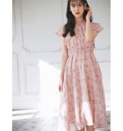 ♡tocco closet ラッフルフリルスリーブフラワーワンピース ♡のサムネイル