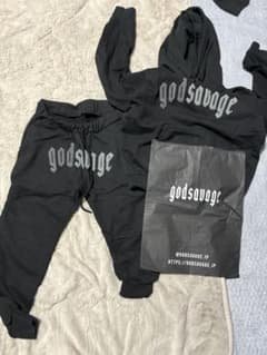 godsavage 黒 セットアップ godsavageセットアップ