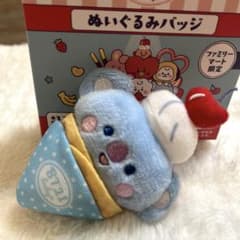 BT21 BABY 봉제인형 배지 Sweet Crepes KOYA
