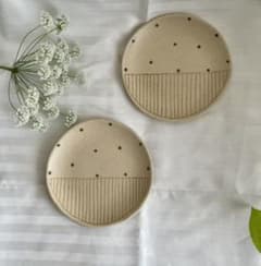 穂屋工房　皿　2枚のサムネイル