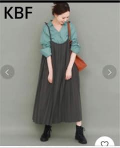 re-reさん専用KBF プリーツキャミソールワンピースのサムネイル