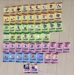 ワセアカコレクション 35種類54枚　レアカード✴︎あっぱれ盆正、オーロラ天女のサムネイル