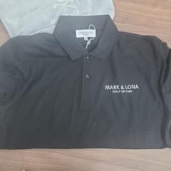 MARK & LONA ポロシャツ MLM-6A-AP41 ブラック 48 - メルカリ