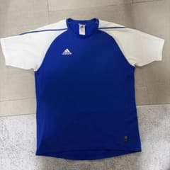 00年代 adidas / アディダス ナンバリング Tシャツ サッカー スポ…のサムネイル