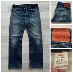 USA製 LEVI'S リーバイス 501XX 1947 47501 W32 - メルカリ