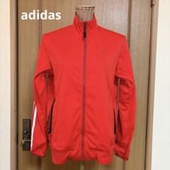 adidas 아디다스 풀 Zip 재킷 재킷 레드 M