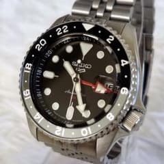 ヒヨコ様SEIKO5 GMT SBSC001 4R34-00A0 自動巻き - メルカリ
