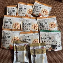 アルファ米 安心米 バランスクッキー 非常食セットのサムネイル