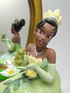 ディズニー　プリンセスと魔法のキス ティアナ　スタンドミラー