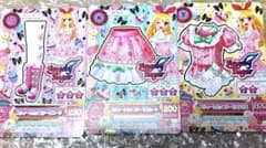 アイカツ スウィートカップケーキコーデ カード 3枚セットのサムネイル