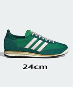 週末価格！SL 72 / adidas Originals グリーン　24cm